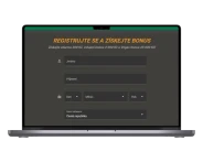 Registrace z počítače