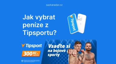 Jak vybrat peníze z Tipsportu na účet a na pobočce?