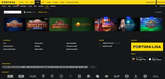 Fortuna Kasino Ruleta