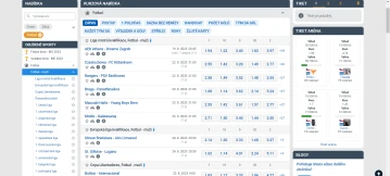 Tipsport kurzovníí nabídka